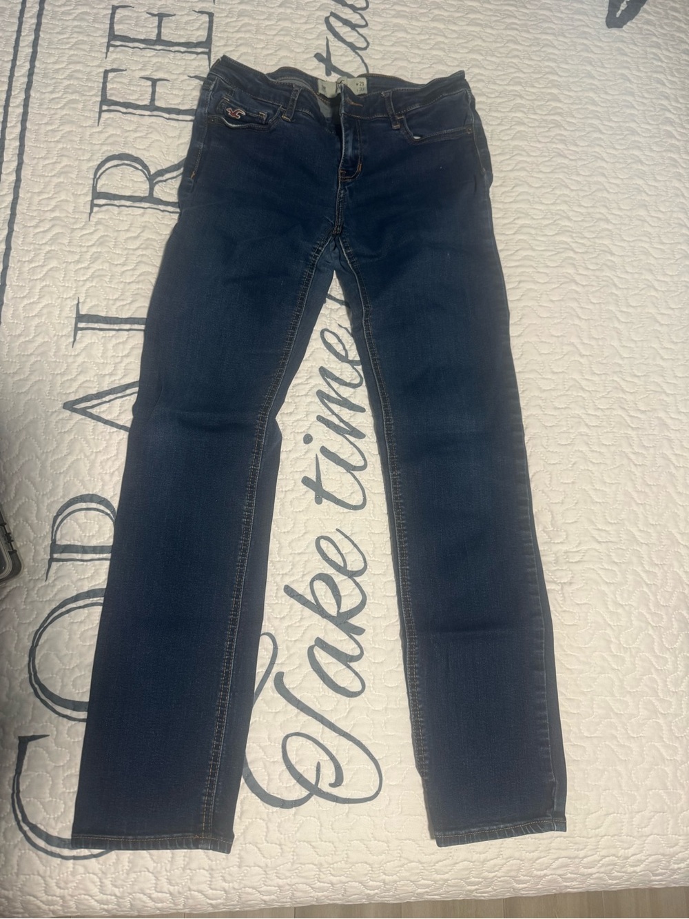 Hollister Dark Wash Jeans Size 9R (W29